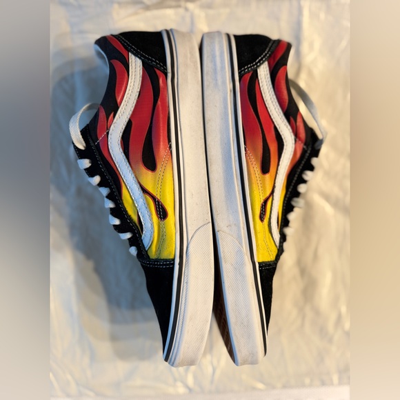 VANS OLD SKOOL FLAME Sneakers Flame size 11.5M - Picture 5 of 9
